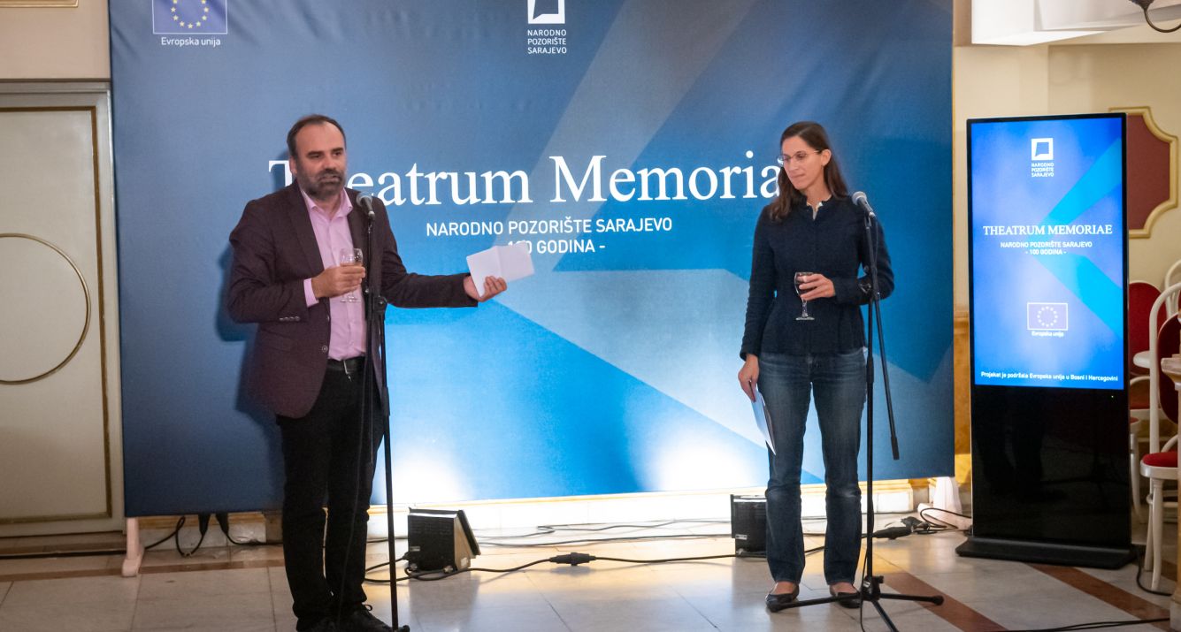 Izložba Theatrum Memoriae realizovan uz podršku Ureda Europske unije u Bosni i Hercegovin