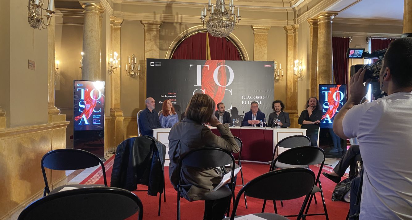Press-konferencija povodom premijernog izvođenja Puccinijevog opernog dragulja “Tosca”