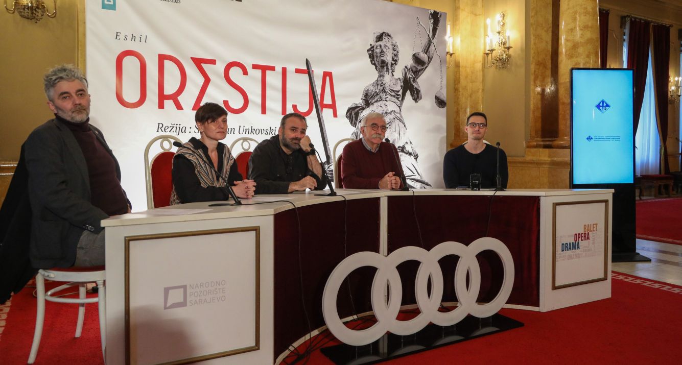 Dramska predstava "Orestija" u subotu premijerno na sceni Narodnog pozorišta Sarajevo