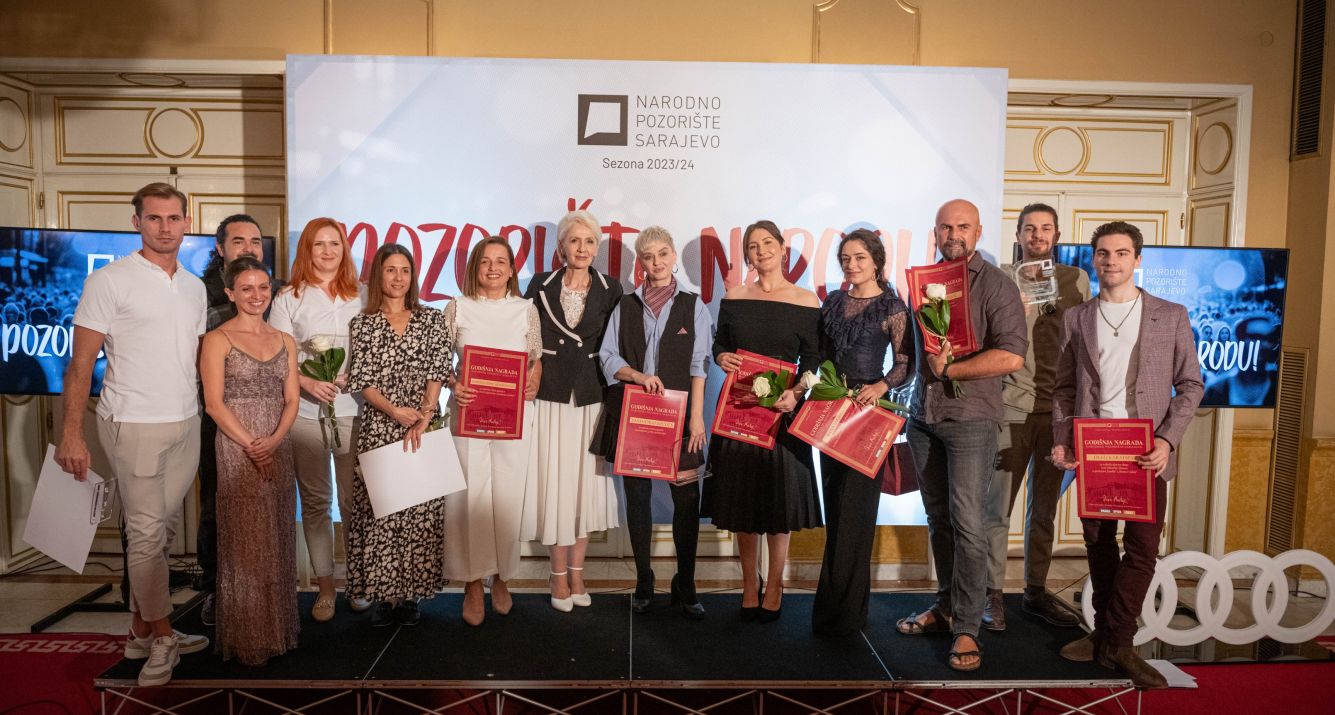 U Narodnom pozorištu Sarajevo predstavljen premijerni repertoar i upriličena dodjela nagrada NPS za najbolja umjetnička ostvarenja u prethodnoj sezoni