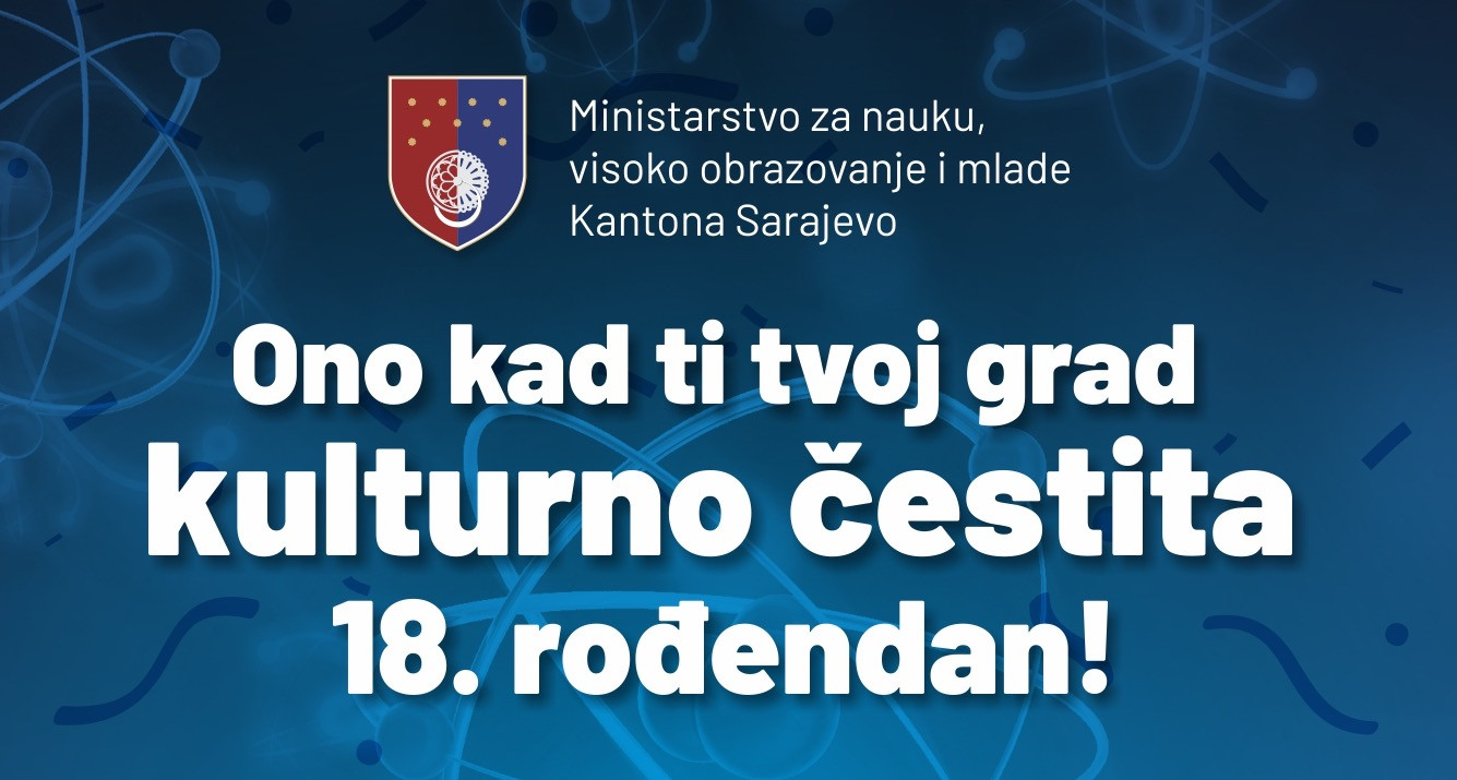 Ono kada ti tvoj grad kulturno čestita 18. rođendan