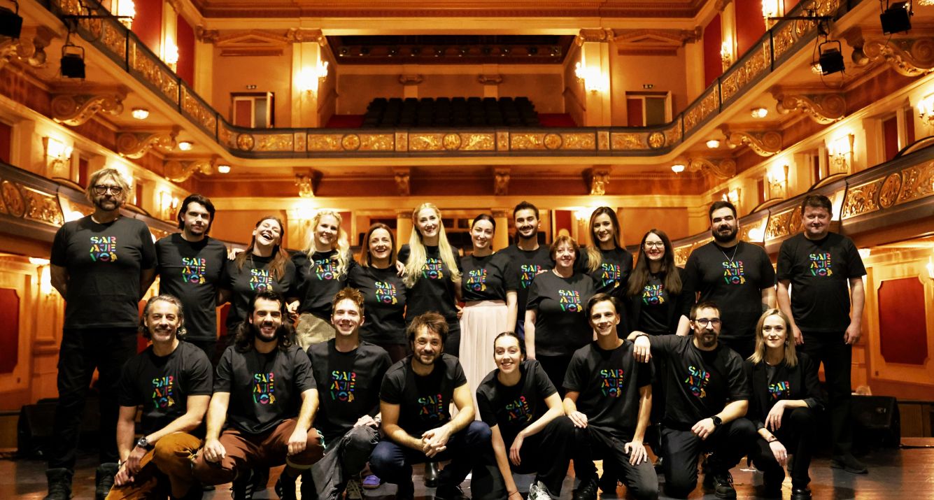 U prepunom Narodnom pozorištu Sarajevo izveden mjuzikl „Sarajevo, moje drago“, nova izvođenja u januaru